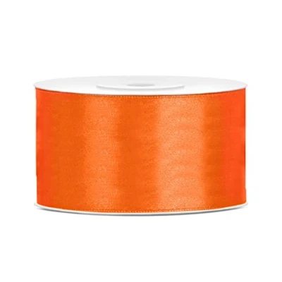 Abbildung von 25 Meter Satinband Schwarz 50mm schwarzes Schleifenband Satin Dekoband Geschenkband Stoffband Kleid Trauer Hochzeit Schleife 5cm
