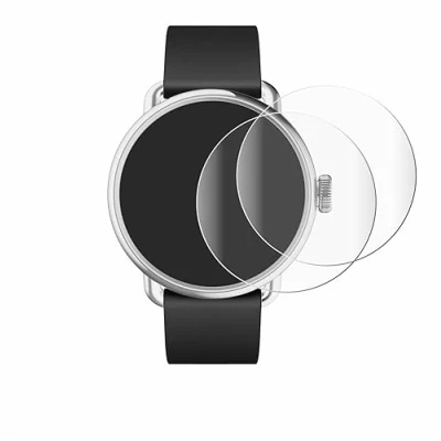 Abbildung von BROTECT 2 Stück Full Cover Schutzfolie für Withings ScanWatch (38 mm) Screen Displayschutz Folie [3D Curved, Anti Fingerprint, Kristall Klar]
