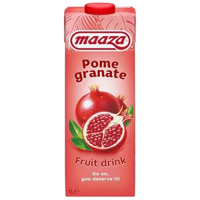 Abbildung von Maaza Pomegranate Fruit Drink, Granatapfel Fruchtsaft zum Genießen, 6x1l