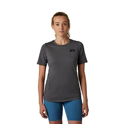 Abbildung von Fox Racing Damen Ranger Drirelease SS Jersey, Bruchteil aus Zinn, Large