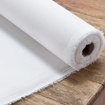 Abbildung von BK BILDERRAHMEN KOLMER Leinwand auf Rolle 1,6x10m 380g/m² Baumwollgewebe mit Gesso grundiert