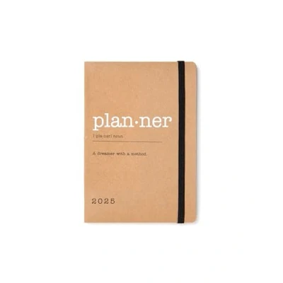 Abbildung von Letts of London Eco Writers Words Terminplaner 2025, A6, Wochenansicht, Kraftpapier