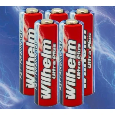 Abbildung von 5 x A27 12V Wilhelm Alkaline Batterien MN27 V27GA 27A 12 Volt 25 mAh