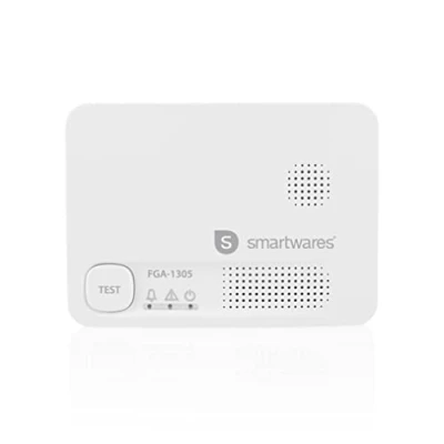 Abbildung von Smartwares FGA 13051, Kohlenstoffmonoxid, Haus, Büro, 40 m², 85 dB, 10 Jahr(e), Weiß