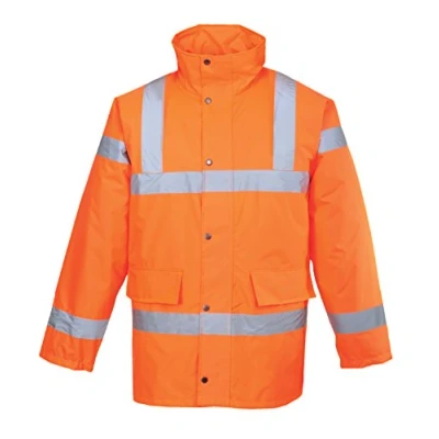 Abbildung von Hi Vis Traffic Jacket, colorOrange talla Large