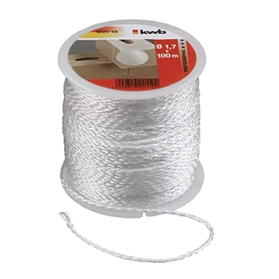 Abbildung von kwb 922110 Maurerschnur 1,7 mm Weiß 100 m (922110)