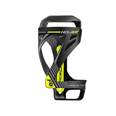 Abbildung von Raceone Kela Fluo Flaschenhalter, Schwarz/Gelb, One Size