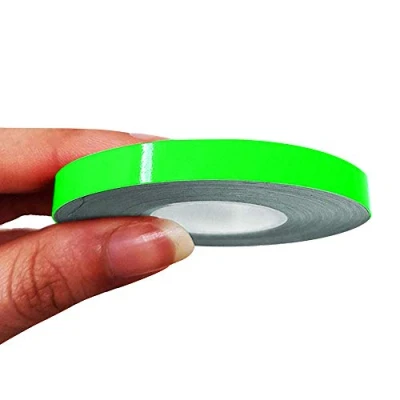 Abbildung von 4R Quattroerre.it 10491 Trim Stripes Klebestreifen für Autos, Fluoreszierend Grün, 7 mm x 10 mt