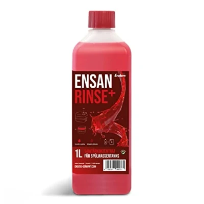 Abbildung von Enders® Sanitärflüssigkeit ENSAN RINSE+ (für den Spülwassertank), 1l, mikrobiologischer Sanitärzusatz, für das mobile WC, biologisch leicht abbaubar, Frischeduft, ca. 200l Spülwasser, #4978