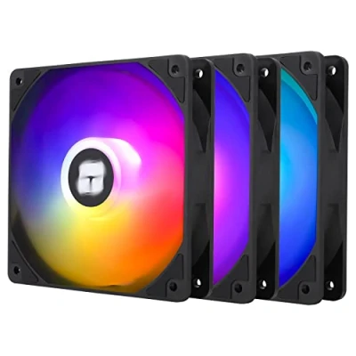 Abbildung von Thermalright TL C12C S X3 CPU Lüfter 120mm ARGB Gehäuselüfter, 4pin PWM Silent Computer Mit FDB Lager, Bis Zu 1550RPM (3 Stück), Desktop