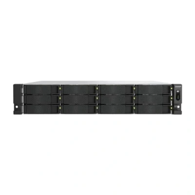 Abbildung von QNAP TS h1277AXU RP R5 16G 12 Bay 3,5&quot;/2,5&quot; inch SATA, Ryzen Pro CPU, 2 x 2.5 GbE + 10GbE Base T, Redundant Power Rackmount (2U) NAS