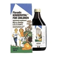 Abbildung von Floradix Kindervital Formel für Kinder, 250 ml, 2 Stück