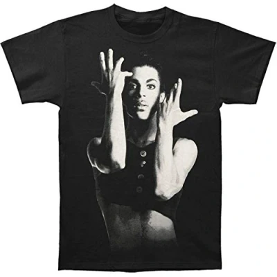 Abbildung von Prince Unisex Erwachsene Parade T Shirt, schwarz, Groß