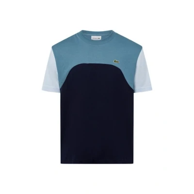 Abbildung von Lacoste Tshirt basic Navy blue limestonerill, Herren, Größe: Large, limestone rill