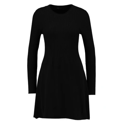 Abbildung von ONLY Onlalma Strickkleid, Damen, Größe: Medium, Black