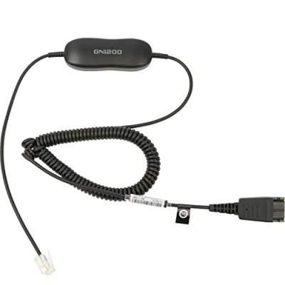 Abbildung von Jabra GN1200 Universal Smart Coiled Cord,Black,88011 99