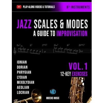 Abbildung von Jazz Scales &amp; Modes Vol.1 Bb Instruments: A Guide To Improvisation