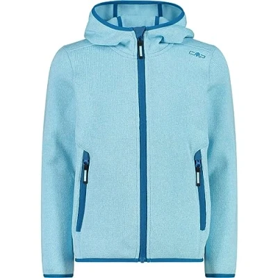 Abbildung von CMP FIX HOOD Fleecejacke für Kinder, Größe: 110, Light blue