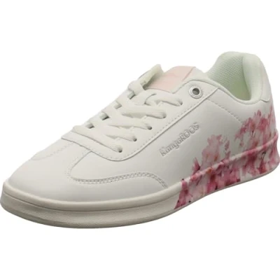 Abbildung von KangaROOS Damen K Ten Flowers Sneaker, White/Flower, 38 EU