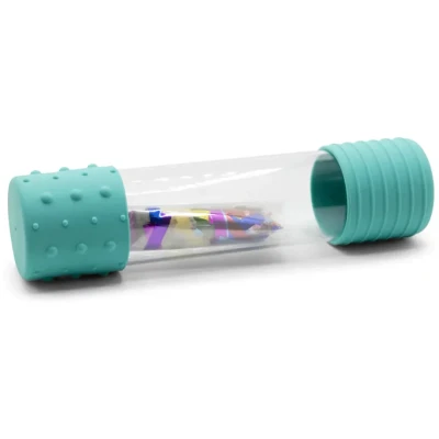 Abbildung von Jellystone Designs DIY nachfüllbare Calm Down Flasche in Mint entspannendes Fidget Achtsamkeitsspielzeug für Kinder, anpassbare Glitzerflasche Entspannung &amp; Fokus