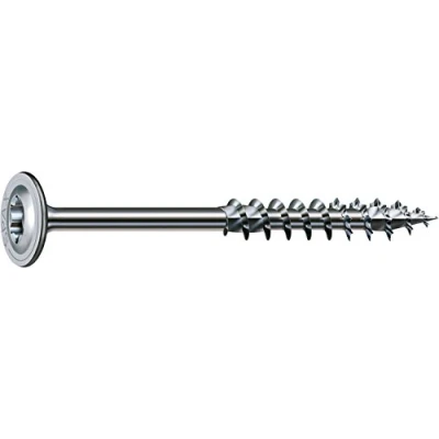 Abbildung von Spax Holzbauschraube Tellerkopf 8x260/80 T40 Teilgewinde 4CUT Stahl Wirox VE=50 (Pack mit 50 St) (0251010802605)