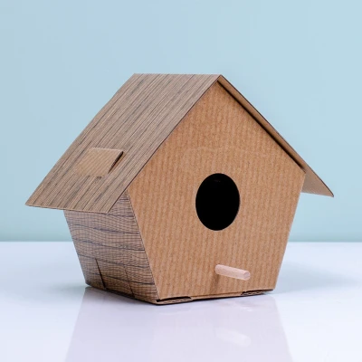 Abbildung von Kikkerland DIY Box Sechseckiges Vogelhäuschen selbst Bauen