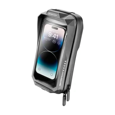 Abbildung von INTERPHONE Universelle wasserdichte Softcase QUIKLOX 7&quot; für Lenker Modular System oder Spiegelvorbauten