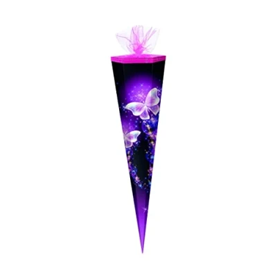 Abbildung von Livepac Office Schultüte / Zuckertüte 85cm eckig &quot;Schmetterling Shining Butte
