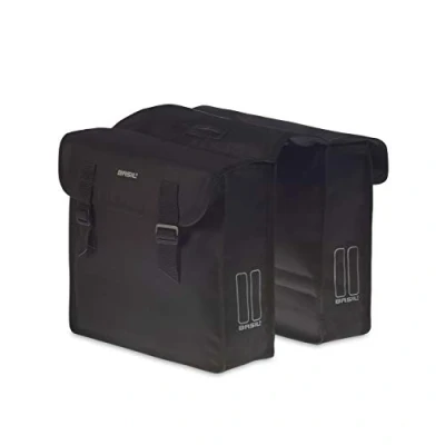 Abbildung von Doppelpacktasche Basil Mara 26 Liter 33 X 11 30 Cm Schwarz