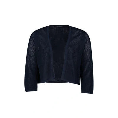Abbildung von Betty Barclay Sommermit 3/4 ARM Strickjacke, Damen, Größe: 38, Dunkelblau