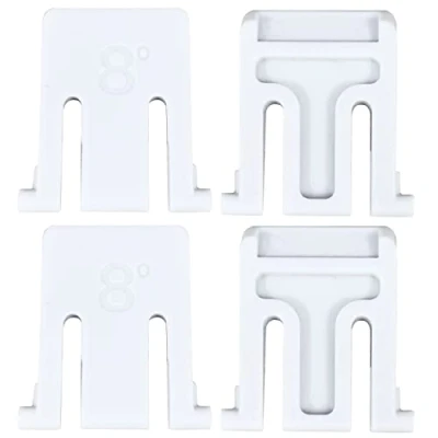 Abbildung von Tastaturständer für Logitech K200, K260, K270, K275, 4 Stück(Weiß)