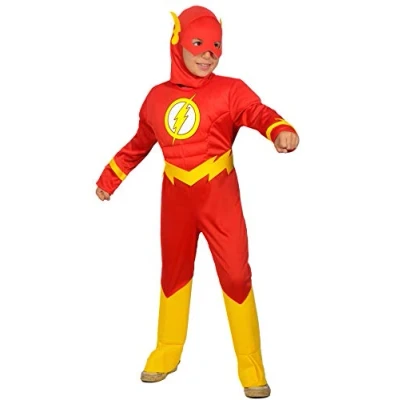 Abbildung von Ciao Jungen The Flash Costume Bambino Originale Dc Comics (Taglia 10 12 Anni) Kost me, Rot, Jahre EU
