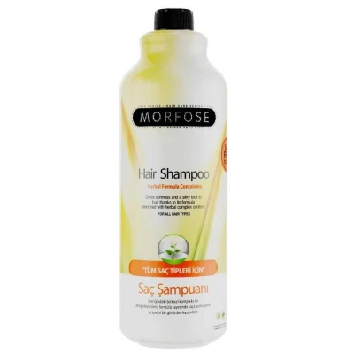 Abbildung von Morfose Salt Free Herbal Hair Shampoo 1000ml Für alle Haartypen Kräuter, Salzfrei Verleiht Weichheit und seidiges Aussehen