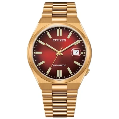 Abbildung von Citizen Automatikuhr NJ0153 82X, Armbanduhr, Damenuhr, Herrenuhr, Edelstahlarmband, Saphirglas, Datum