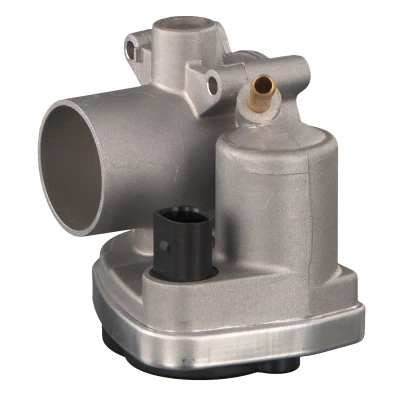Abbildung von FEBI BILSTEIN 104107 Drosselklappe elektrisch mit Dichtung VOLKSWAGEN: Polo IV Schrägheck, Golf 4 Lupo / 3L, SKODA: Fabia 1 Combi