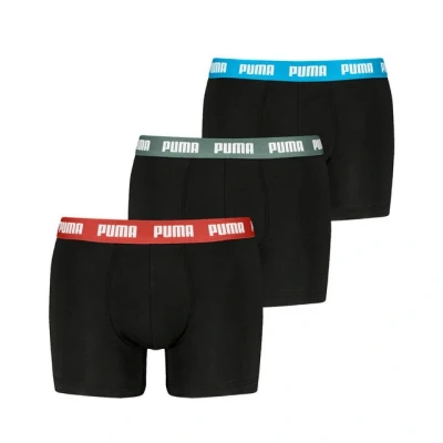 Abbildung von Puma MEN Everyday Boxer 3 PACK Panties, Herren, Größe: Medium, Black combo