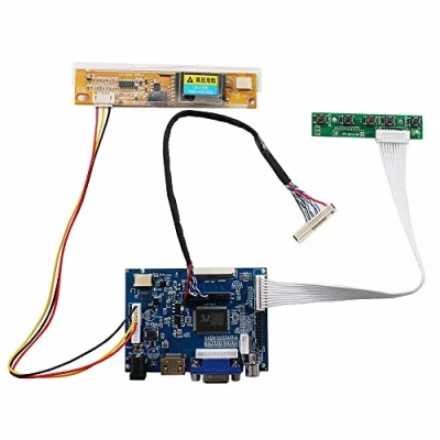 Abbildung von HDMI VGA 2AV Eingang LCD Controller Board für LP141WX3 B141EW03 LP154W01 LP154WX4 14.1&quot; 15.4&quot; 1280x800 30P 1CCFL Panel