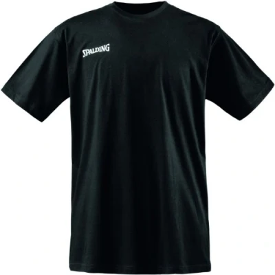 Abbildung von Spalding Herren Promo Tee Shirt, schwarz, XL, XL XXL