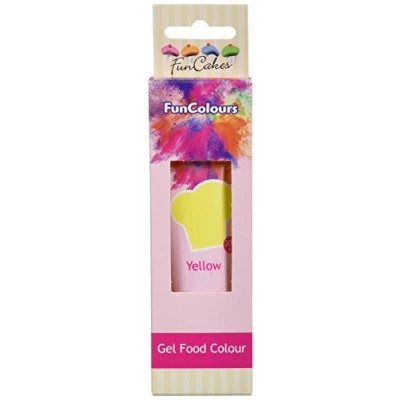 Abbildung von FunCakes Edible FunColours Gel gelb