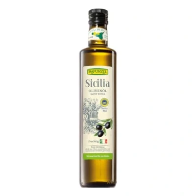 Abbildung von Rapunzel Olivenöl Sicilia DOP nativ extra, 1er Pack (1 x 0,50l) Bio