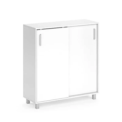 Abbildung von Vicco Schuhschrank Viva, Weiß, 100 x 108 cm