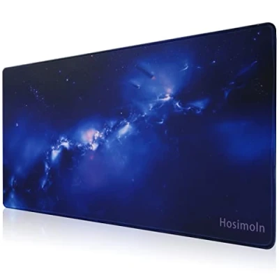 Abbildung von Hosimoln Gaming Mausmatte, Large Größe 70x30CM Dicke3MM, Premium strukturiertes rutschfestes und wasserdichtes Computer Mousepad mit genähten Kanten für Gaming/Office/Home 70 x 30 ingyun02
