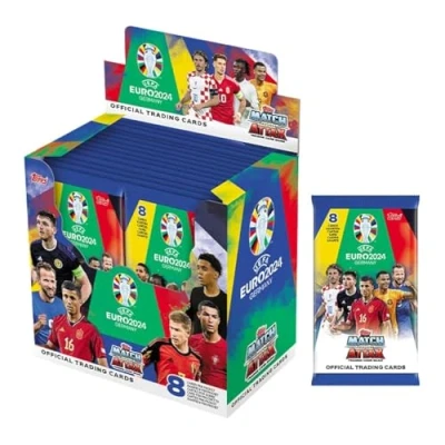 Abbildung von Topps Sammelkarte Match Attax Uefa Euro 2024 Display
