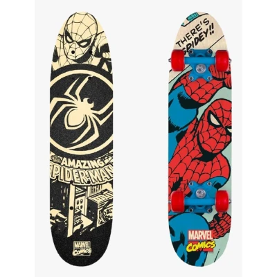 Abbildung von Spiderman Skateboard 24 Zoll Robustes Kinder mit PVC Rädern und PP Trucks