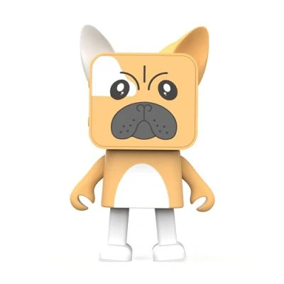 Abbildung von Bluetooth Lautsprecher Tanzender Hund Kleiner Tragbarer Leistungsstarke Boxen Handy oder PC Kabellos 5h Akkulaufzeit Lustiges Originelles Design Spitzentechnologie Mob