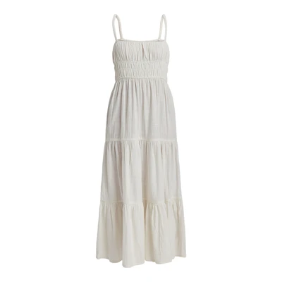 Abbildung von Roxy Sunshine Coastline Maxikleid, Damen, Größe: XS, White