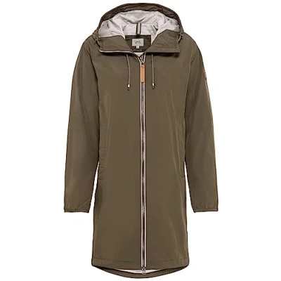 Abbildung von camel active Funktions AUS Recycelte Wintermantel, Damen, Größe: 40, Dark khaki