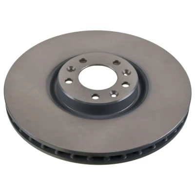 Abbildung von FEBI BILSTEIN 106608 Bremsscheibe Vorderachse 340 30 5 108 innenbelüftet beschichtet PEUGEOT: 508 I Limousine, SW, 407 CITROËN: C5 III Kombi
