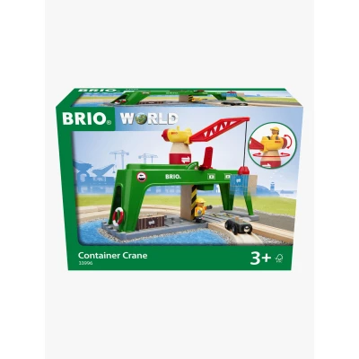 Abbildung von BRIO 33996 Container Kran Eisenbahnzubehör
