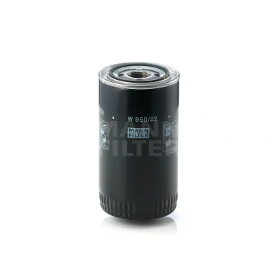 Abbildung von MANN FILTER W 950/22 Ölfilter 1 12 UNF mit einem Rücklaufsperrventil Anschraubfilter NISSAN: Patrol Hardtop, 3/1 SUV, 3/2 SUV